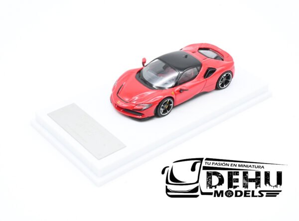 Auto a Escala 1/64 Ferrari SF 90 Rojo, MJMFESF90RO MJ Model - Imagen 6