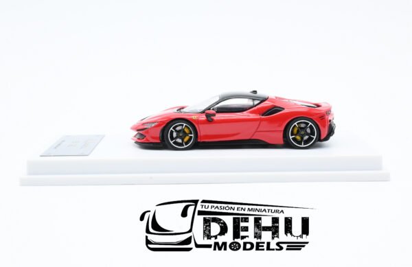 Auto a Escala 1/64 Ferrari SF 90 Rojo, MJMFESF90RO MJ Model - Imagen 7