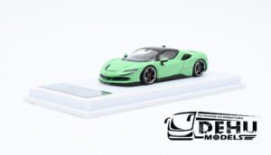 Auto a Escala 1/64 Ferrari SF 90 Verde Pastel, MJMFESF90VP MJ Model