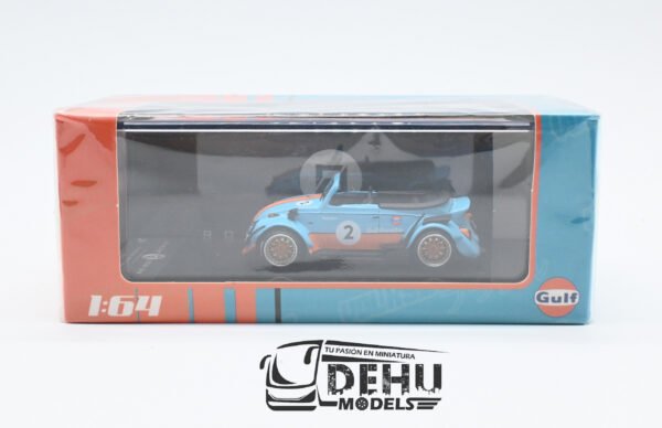 Auto a Escala 1/64 Volkswagen Beetle (vocho) Rauh Welt Begriff Brazilian Design Gulf, RD6406 Inspire Model - Imagen 12