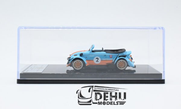 Auto a Escala 1/64 Volkswagen Beetle (vocho) Rauh Welt Begriff Brazilian Design Gulf, RD6406 Inspire Model - Imagen 11