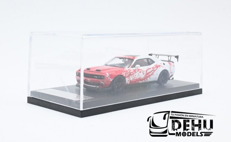 STHDCSAROBL Dodge Challenger SRT Hellcat, Rojo - Blanco (2)