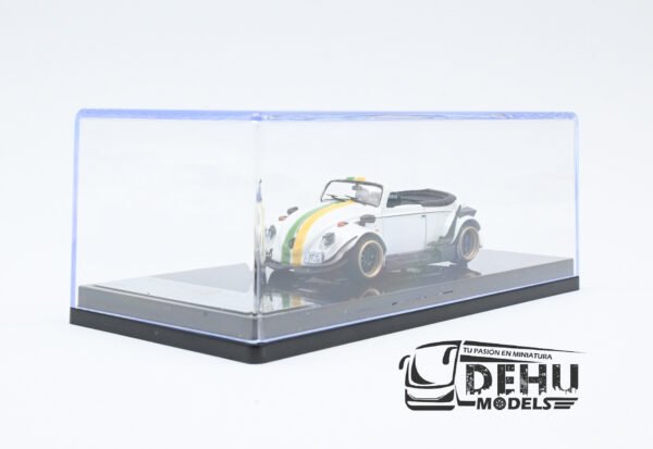 Auto a Escala 1/64 Volkswagen Beetle (vocho) Rauh Welt Begriff Brazilian Design Blanco-Verde-Amarillo, ST_740008H Inspire Model - Imagen 10