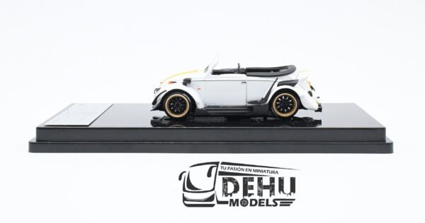 Auto a Escala 1/64 Volkswagen Beetle (vocho) Rauh Welt Begriff Brazilian Design Blanco-Verde-Amarillo, ST_740008H Inspire Model - Imagen 7