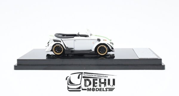 Auto a Escala 1/64 Volkswagen Beetle (vocho) Rauh Welt Begriff Brazilian Design Blanco-Verde-Amarillo, ST_740008H Inspire Model - Imagen 4