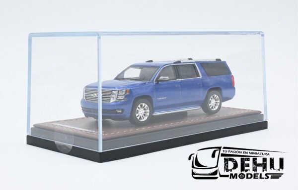 Camioneta a Escala 1/64 Chevrolet Suburban Azul, SUBAZULGOC Goc Vehicle Museum - Imagen 10