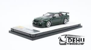 Auto a Escala 1/64 Nissan Skyline GTR R34 Z-tune  Nismo Verde, TGM-641005 PGM