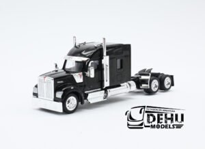 Tráiler a Escala 1/87 Kenworth W990 Sleeper Cab Solo Tracto Negro, 990095 HO Logistics