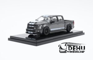 Camioneta a Escala 1/64 Ford Shelby F150 Pick Up Gris - Blanco, FF150SGBFM Funny Model