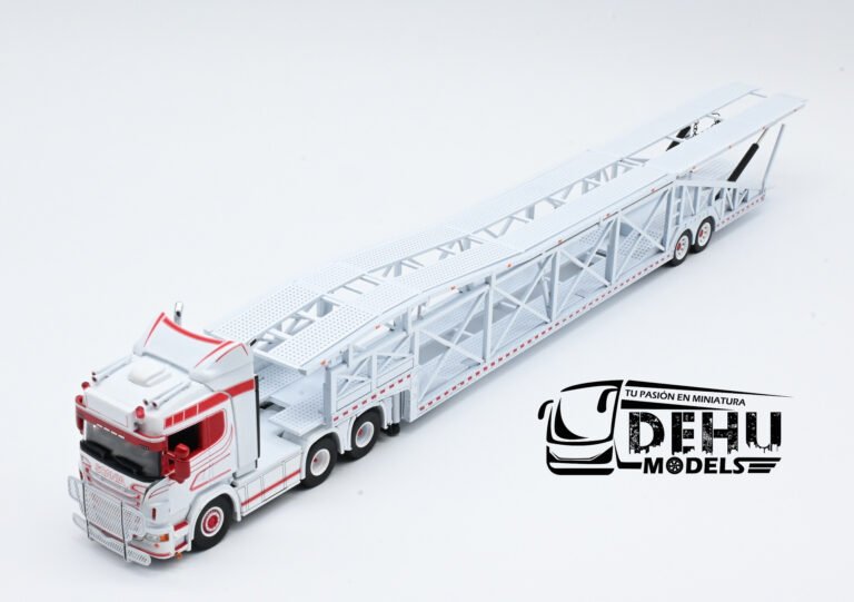 FLAMESCANODBLRO Scania R Car Hauler Madrina Nodriza, Blanco - Rojo (3)
