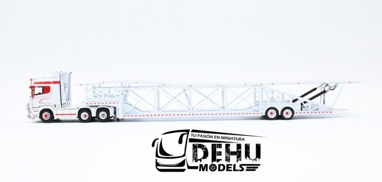 FLAMESCANODBLRO Scania R Car Hauler Madrina Nodriza, Blanco - Rojo (4)