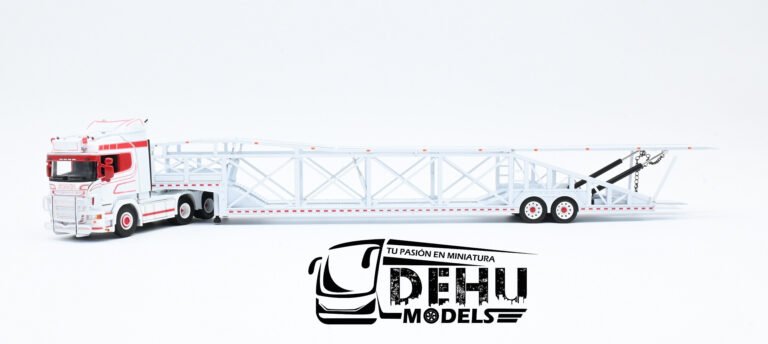 FLAMESCANODBLRO Scania R Car Hauler Madrina Nodriza, Blanco - Rojo (5)