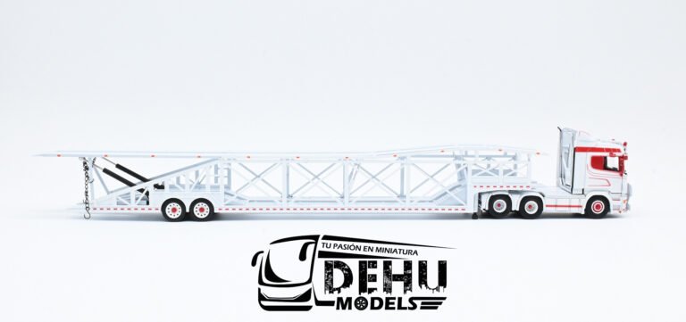 FLAMESCANODBLRO Scania R Car Hauler Madrina Nodriza, Blanco - Rojo (8)
