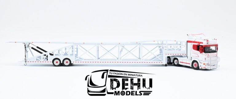 FLAMESCANODBLRO Scania R Car Hauler Madrina Nodriza, Blanco - Rojo (9)