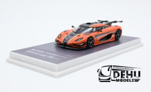 Auto a Escala 1/64 Koenigsegg One Naranja - Negro, KOONNANEMJM MJ Model
