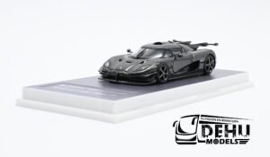 Auto a Escala 1/64 Koenigsegg One Negro Carbón, KOONNECAMJM MJ Model