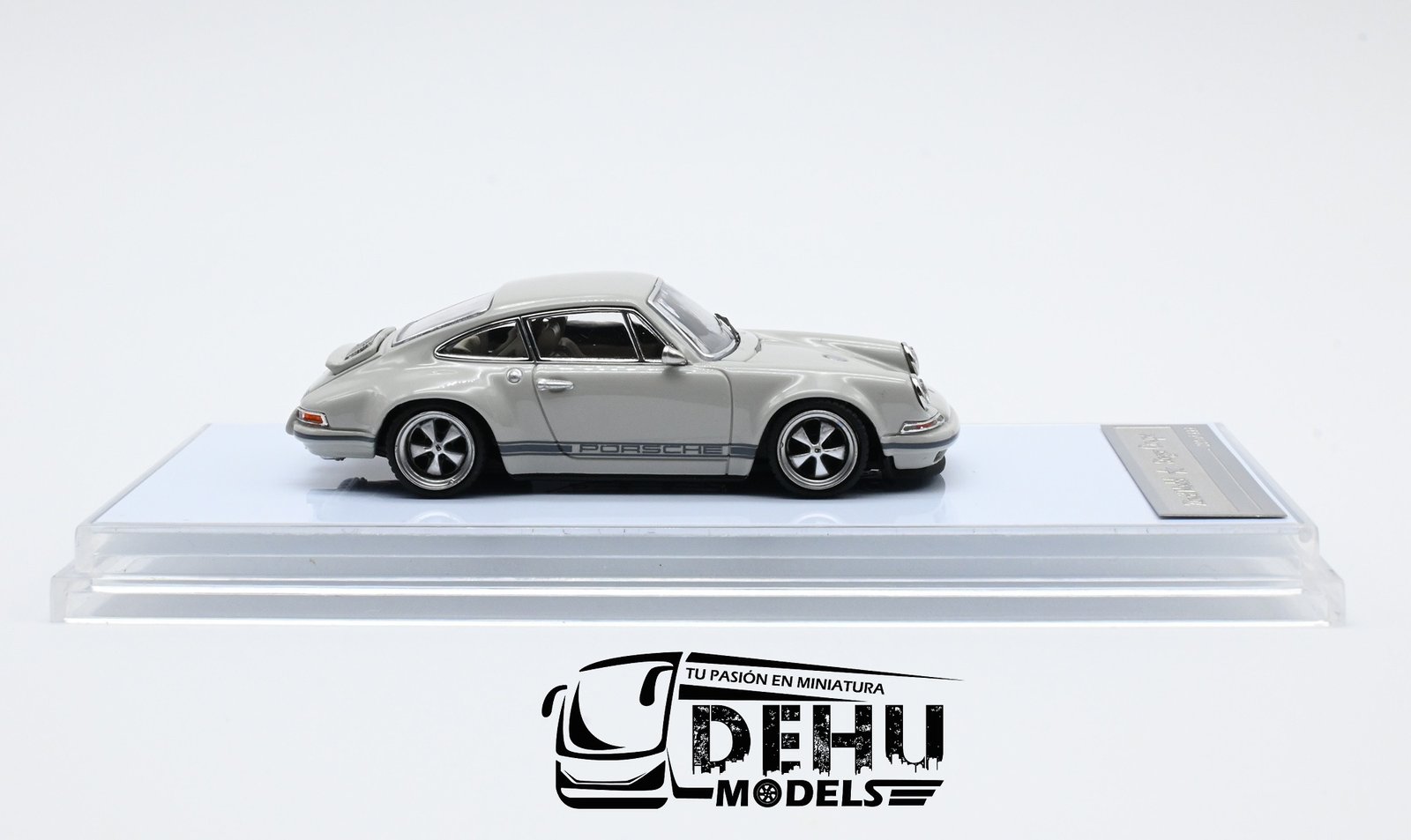POSICOZIMMGR Porsche Singer Coupe, Gris (9)