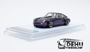 Auto a Escala 1/64 Porsche Singer Coupe Morado, POSICOZIMMMO Zinct Model