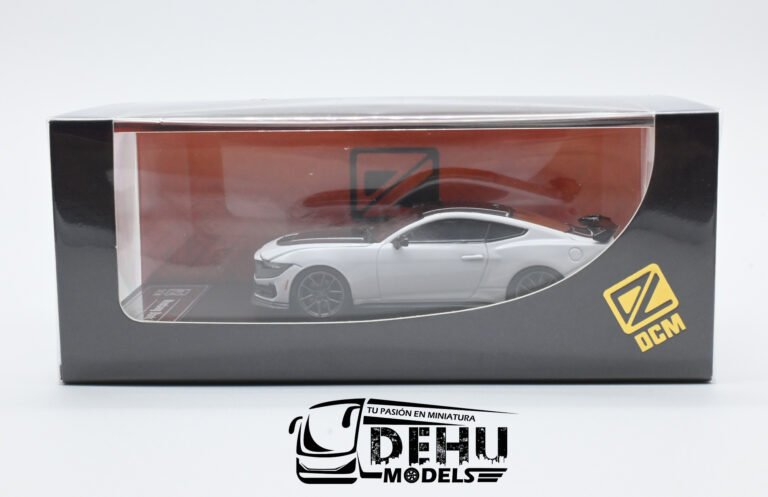 DCMFMDHBLGRNE Ford Mustang Dark Horse, Blanco - Gris - Negro (1)