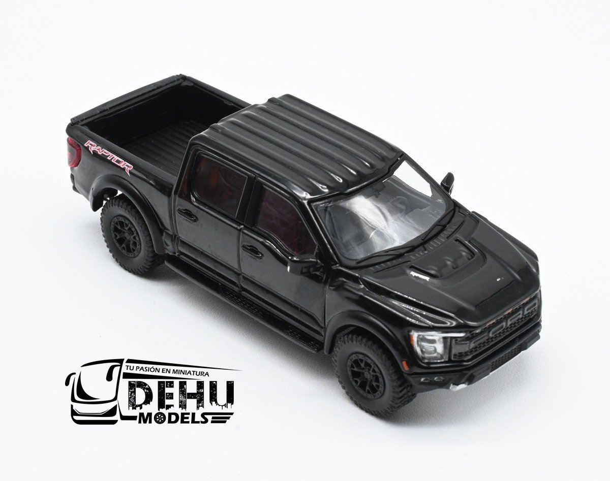 F1001 Ford F-150 Raptor Pick-Up, Negro (8)