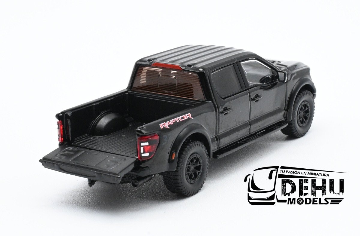F1001 Ford F-150 Raptor Pick-Up, Negro (9)