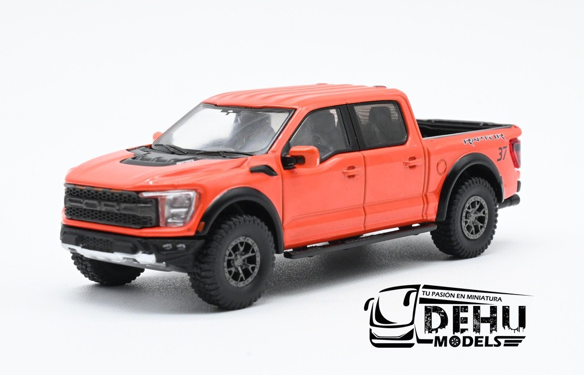 F1003 Ford F-150 Raptor Pick-Up, Naranja (1)