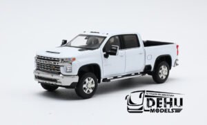 Camioneta a Escala 1/64 Chevrolet Silverado 2500 HD Pick-Up Heavy Duty Blanco, S1002 Smallcar