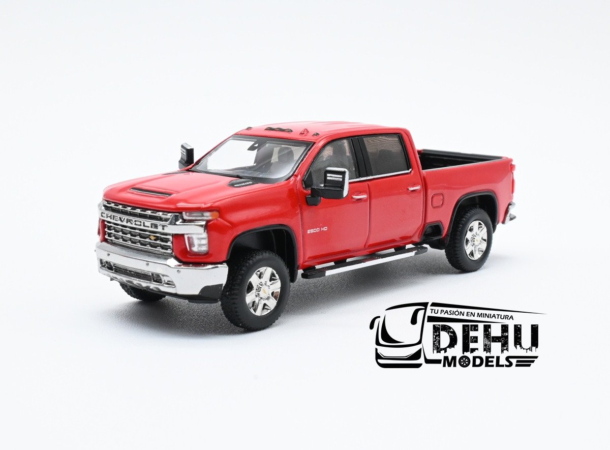 S1003 Chevrolet Silverado 2500 HD Pick-Up Heavy Duty, Rojo (1)
