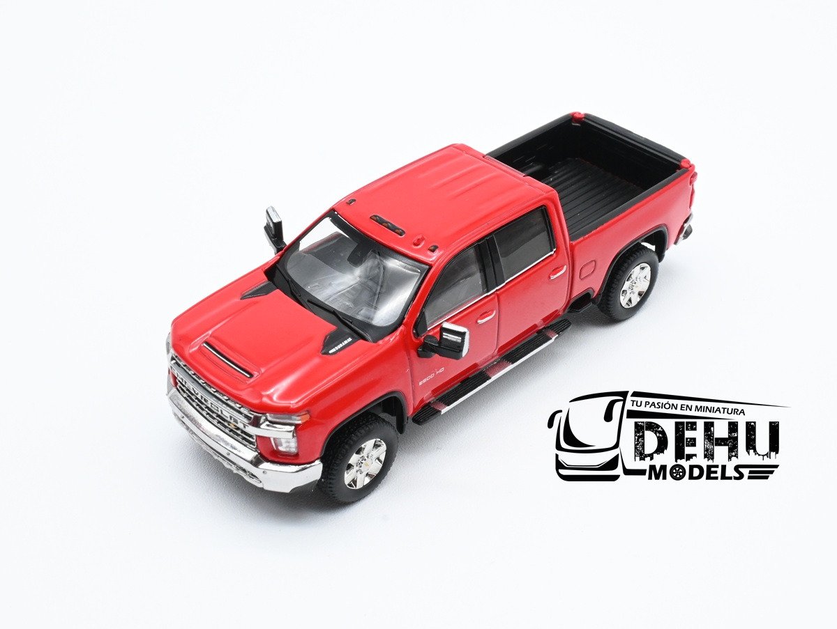 S1003 Chevrolet Silverado 2500 HD Pick-Up Heavy Duty, Rojo (2)