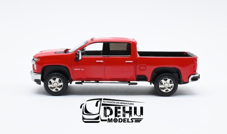 S1003 Chevrolet Silverado 2500 HD Pick-Up Heavy Duty, Rojo (3)