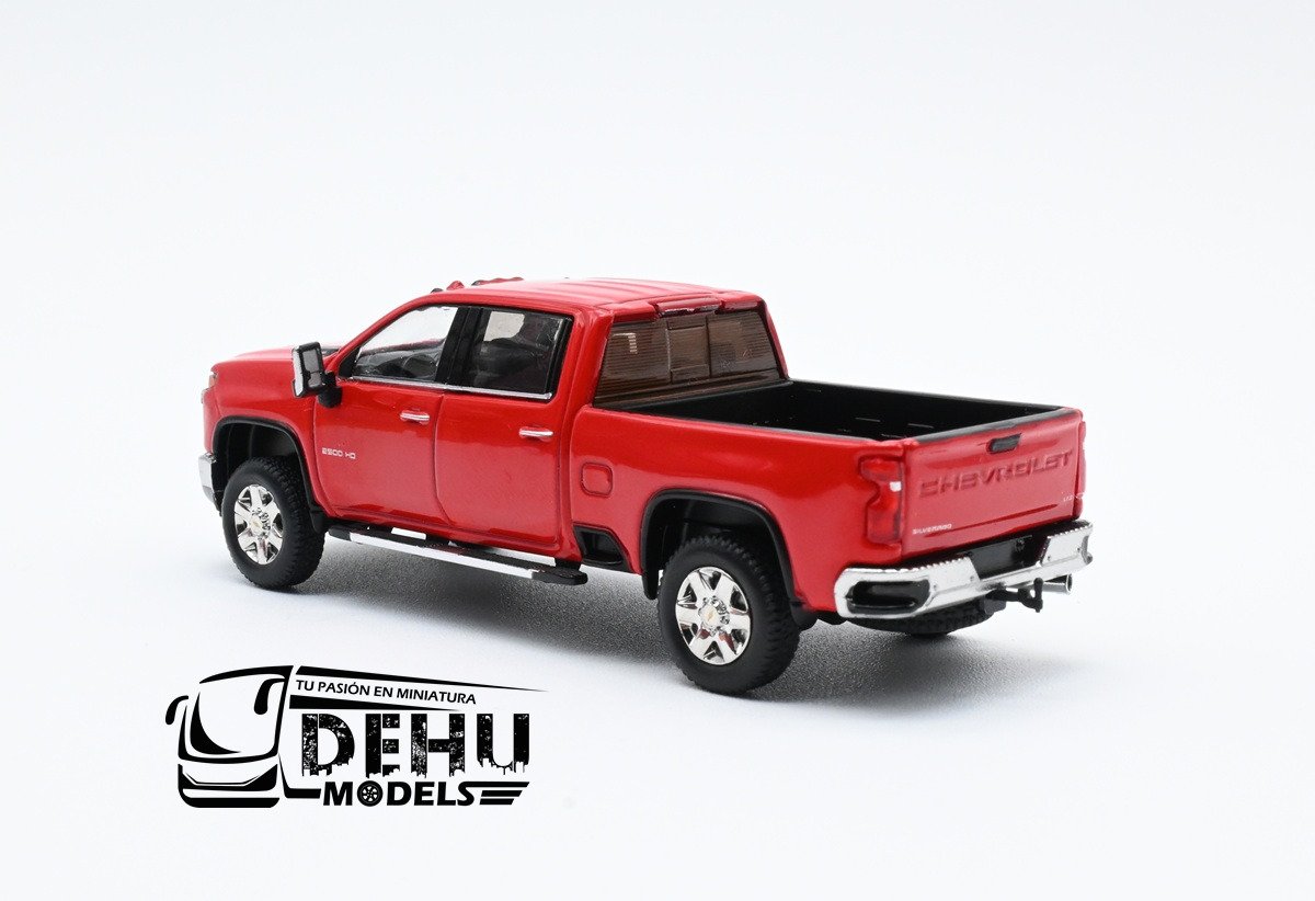 S1003 Chevrolet Silverado 2500 HD Pick-Up Heavy Duty, Rojo (4)