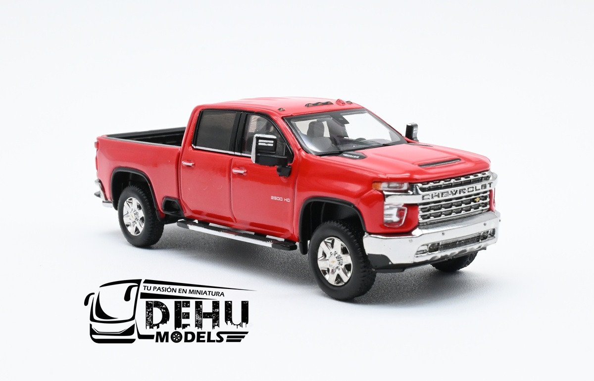 S1003 Chevrolet Silverado 2500 HD Pick-Up Heavy Duty, Rojo (7)