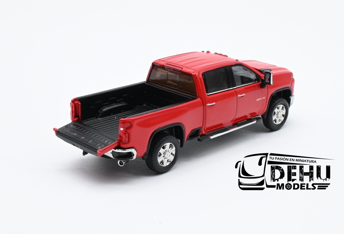 S1003 Chevrolet Silverado 2500 HD Pick-Up Heavy Duty, Rojo (9)