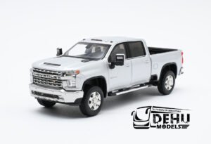 Camioneta a Escala 1/64 Chevrolet Silverado 2500 HD Pick-Up Heavy Duty Gris, S1004 Smallcar
