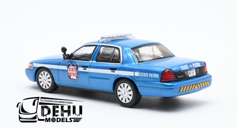 CBP-104 Ford Crown Victoria Wisconsin State Patrol, Azul - Blanco (5)