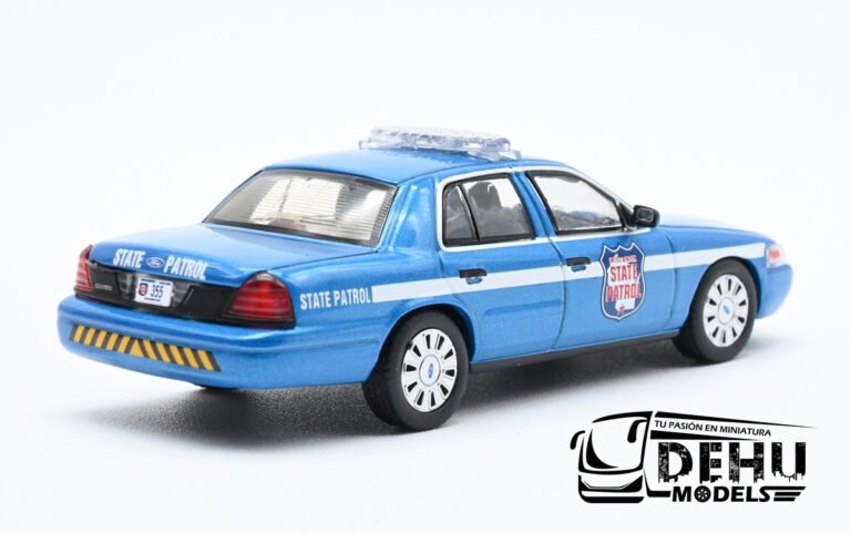 CBP-104 Ford Crown Victoria Wisconsin State Patrol, Azul - Blanco (6)