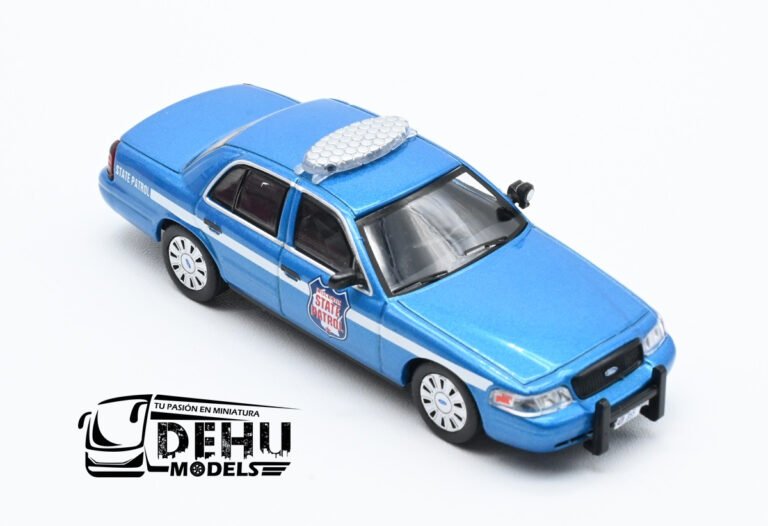 CBP-104 Ford Crown Victoria Wisconsin State Patrol, Azul - Blanco (9)