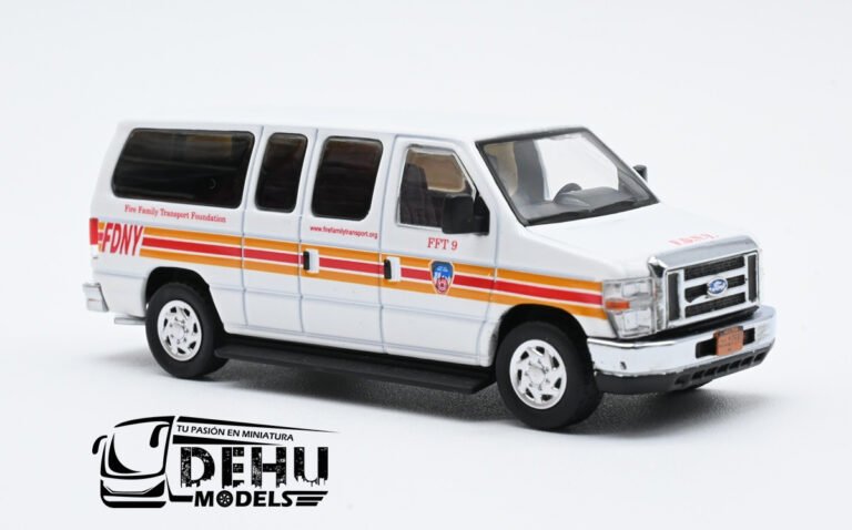 CBP-111 Ford E-350 Super Duty AdvanceTrac RSC E-Series Vans New York City NY Fire Dept, Blanco - Rojo (8)