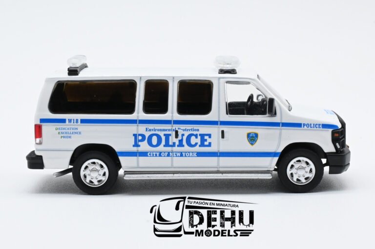 CBP-112 Ford E-350 Super Duty AdvanceTrac RSC E-Series Vans New York Department of Environmental Protection Police, Blanco - Azul (7)