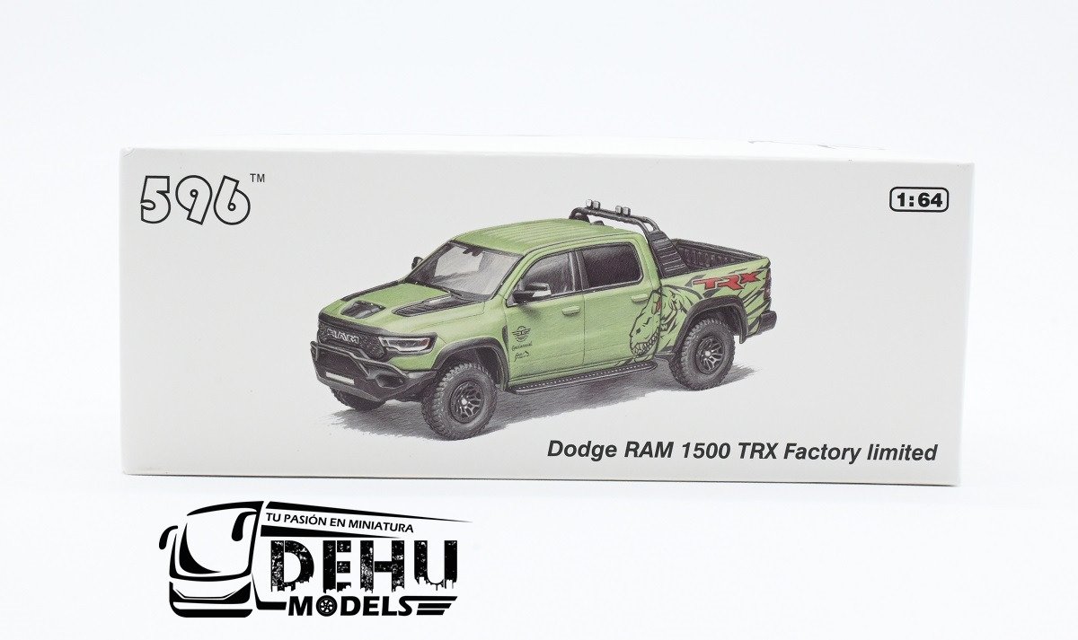 CBP-131 Dodge RAM 1500 TRX, Verde - Negro (1)