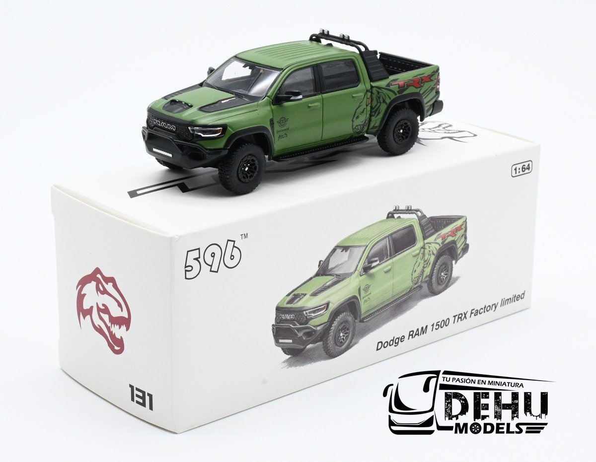 CBP-131 Dodge RAM 1500 TRX, Verde - Negro (12)