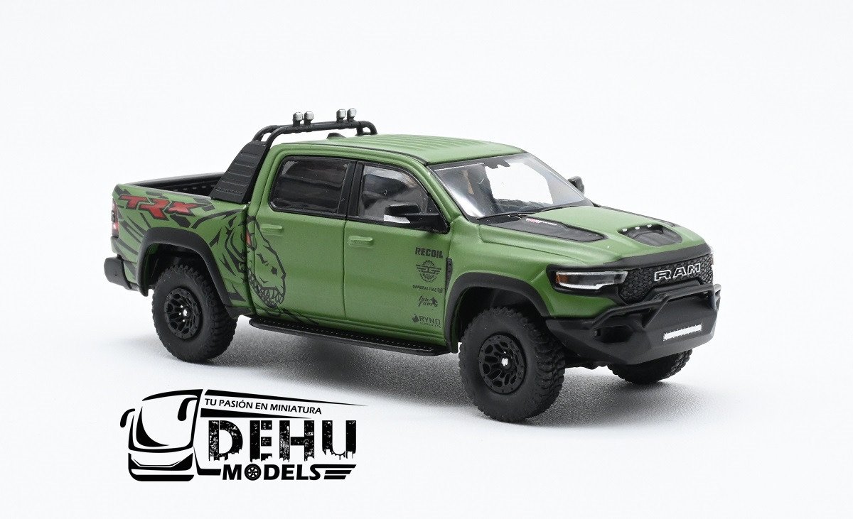 CBP-131 Dodge RAM 1500 TRX, Verde - Negro (8)