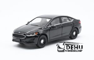 Auto a Escala 1/64 Ford Fusion Responder Hybrid  Negro CBP-118 596 Model