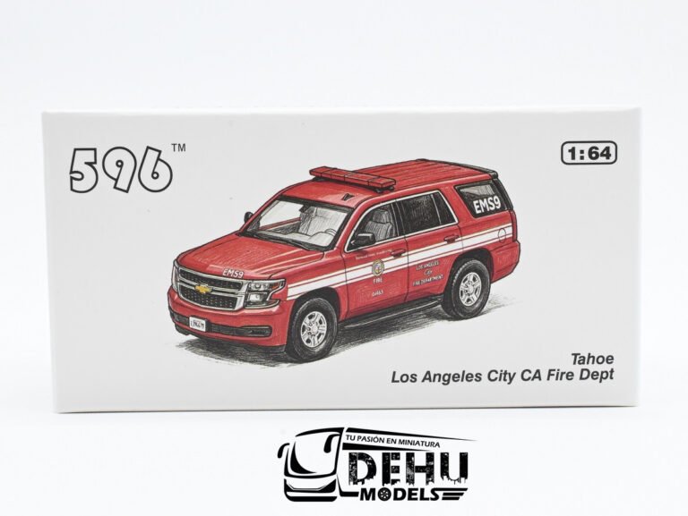 CBP-139 Chevrolet Tahoe Los Angeles City CA Fire Dept, Rojo - Blanco (10)