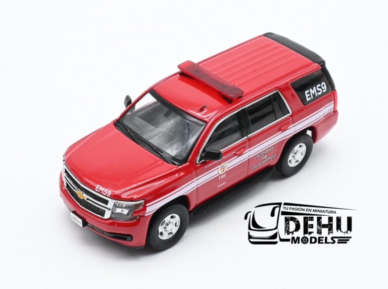 CBP-139 Chevrolet Tahoe Los Angeles City CA Fire Dept, Rojo - Blanco (2)