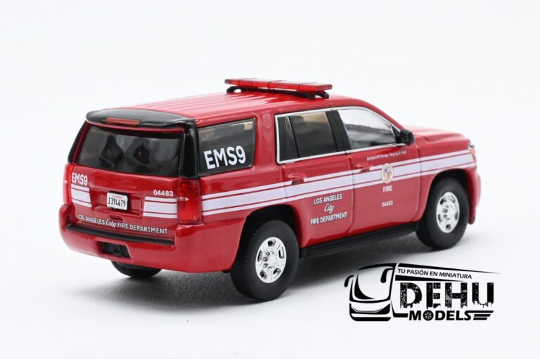 CBP-139 Chevrolet Tahoe Los Angeles City CA Fire Dept, Rojo - Blanco (5)