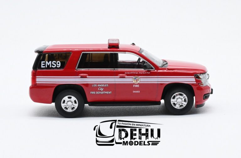 CBP-139 Chevrolet Tahoe Los Angeles City CA Fire Dept, Rojo - Blanco (6)