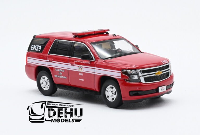 CBP-139 Chevrolet Tahoe Los Angeles City CA Fire Dept, Rojo - Blanco (7)
